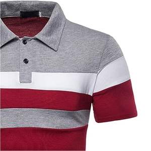 Camiseta Polo Personalizada al por Mayor 100% Poliéster para Hombre, Camisetas Polo de Golf Bordadas Personalizadas, Camiseta Polo de Poliéster para Hombre - Product Image 2