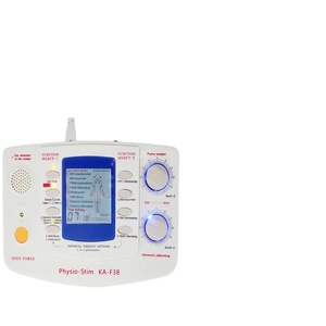 Zehntausende Elektroden für Brust bester Preis digital 4 Kanäle KA-F38 digital 4 Kanäle elektronischer Pulsmassagegerät mit 8 Elektroden - Product Image 1