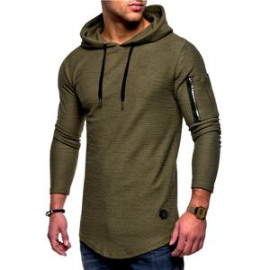 Vente en gros OEM Logo personnalisé col montant demi-fermeture éclair pull décontracté surdimensionné hommes stand sweats à capuche et sweatshirts - Product Image 4