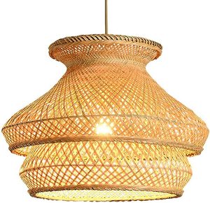 MEILLEURE VENTE Abat-jour en bambou naturel tissé à la main traditionnel Vente en gros Abat-jour de jardin Boho Décoration intérieure - Product Image 3