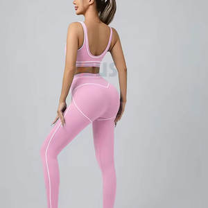 Conjuntos de yoga al por mayor a precios razonables, ropa de gimnasio para entrenamiento, ropa de gimnasio más vendida, conjunto de yoga para mujer - Product Image 2
