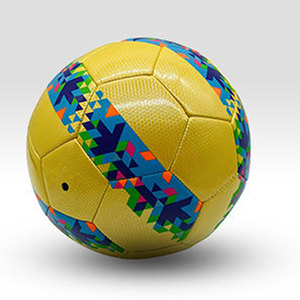 Ballon de football miniature de haute qualité pour enfants – Cuir PU jaune, cousu à la machine, pour entraînement et match, durable et personnalisable - Product Image 5