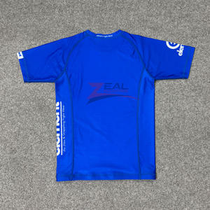 Rashguards de MMA Personalizados con Impresión por Sublimación, Protección Ultravioleta, 240 gsm, Compresión, Rashguards de Grappling y BJJ Hechos en Pakistán - Product Image 2