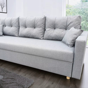 Sofá Cama Extensible Plegable de Alta Calidad Estilo Europeo Nuevo, con Espuma Viscoelástica y Almacenamiento para Sala de Estar u Hotel, Directo de Turquía - Product Image 6