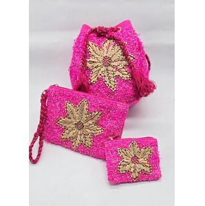 Bolso de Mano Decorativo de Lujo, Bordado con Cuentas de Hilo de Primera Calidad para Mujer - Product Image 4