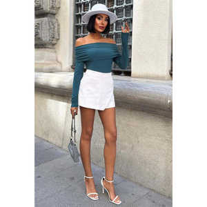 Madonna Yaka Sandy Bluz 3482 Tissu tricoté Vêtements confortables et élégants - Product Image 5