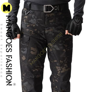 Pantalones Tácticos 100% Algodón, Tela de Pana Media, Transpirables, Suaves, Resistentes al Desgaste y a las Arrugas, de Alta Calidad, con Cordón Ajustable en las Piernas - Product Image 2