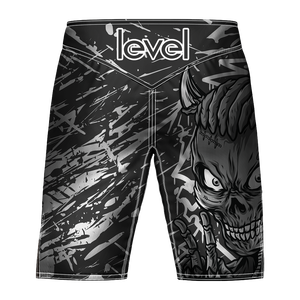 Pantalones cortos de MMA con estampado de logotipo personalizado de alta calidad, ropa de lucha BJJ ligera profesional para hombres - Product Image 2