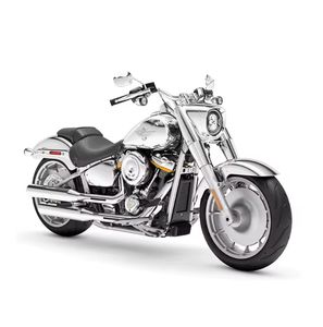 Motocicleta Cruiser Harley Softail Fat Boy Gray Ghost 2025 de Primera Calidad, Lista para Enviar - Product Image 1