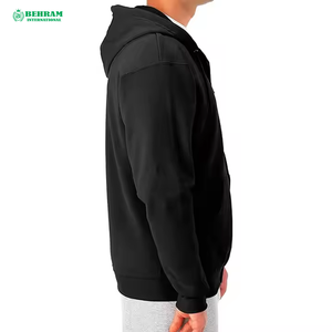Sudadera con Capucha Unisex Personalizada con Cierre Completo, 100% Algodón, Felpa/Felpa Francesa, Transpirable, de Secado Rápido, Estilo Urbano - Product Image 3