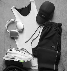 Entrenamiento Correr Fitness Camiseta Gimnasio Conjuntos de fitness Ropa de entrenamiento Chándal Hombres Entrenamiento y jogging Wear Chándal deportivo - Product Image 5