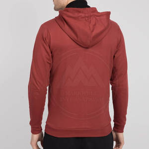 Sudadera con capucha para hombre, prenda deportiva masculina con cremallera, diseño personalizado, diseño novedoso, hecho en Pakistán, 2022 - Product Image 2
