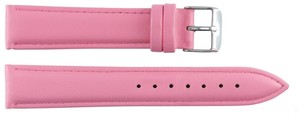 Unisex 669 Pink Genuine Luxury Leather Professional Waterproof Smartwatch Strap Breathable Stainless Steel Buckle Soft Durable - Product Image 2