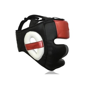 2025 Top vente sur mesure adulte boxe tête garde réglable en cuir équipement d'entraînement - Product Image 4