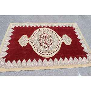 Tapis turc vintage 4,6x6,4 pieds, tapis en laine rouge - Product Image 2