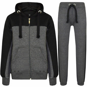 Conjunto de chándal elegante para hombre con chaqueta con cremallera y pantalones a juego perfectos para gimnasio jogging entrenamiento deportes al aire libre y OEM - Product Image 2