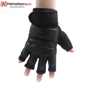 Guantes de Boxeo Personalizables de Medio Dedo para Entrenamiento de MMA y Muay Thai - Uso para Adultos - Product Image 4