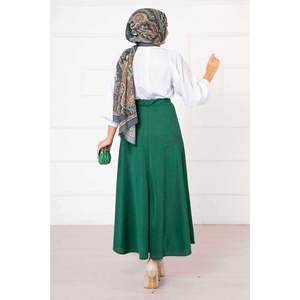 For Scuba Mevlana Hijab <b>Skirt</b> Purple <b>Long</b> Boy Style - Product Image 2