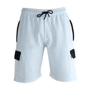 กางเกงขาสั้นผ้ายืดถึงเข่าสำหรับผู้ชายกางเกงขาสั้นสำหรับจิตรกรมีหกกระเป๋าระบายอากาศได้ฤดูร้อน - Product Image 5