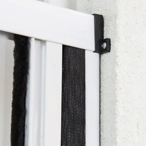 Aluminium Roller Screen Door Trackless Anti-Mosquito Fly Bug Sliding Freedom Retractable Mosquito Net Mesh Rolling Screen Door