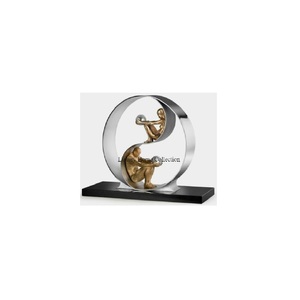 La forme ronde la plus unique et la plus accrocheuse Art créatif moderne Look fantaisie Accents de décoration intérieure Sculptures à vendre au prix de gros - Product Image 1