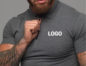 T-shirts personnalisés à logo brodé 3D pour hommes Tissu respirant évacuant la sueur Tenue décontractée quotidienne Fabricant OEM Fournisseur en gros - Product Image 3