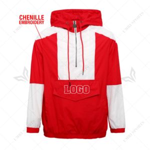 Chaqueta cortavientos KAP con media cremallera personalizada, chaquetas para hombre, Anorak chaqueta impermeable para la lluvia, cortavientos griego - Product Image 3
