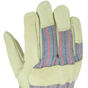 Gants de travail de sécurité en cuir antidérapant de meilleur style avec protection antidérapante Fabrication à prix raisonnable - Product Image 4