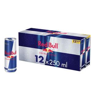 Bebida Energética RedBull Premium de 250 ml de Austria, Baja en Grasa, Sin Azúcar, Carbonatada, Sabor Cereza, Proporciona Energía, Envase en Botella - Product Image 1