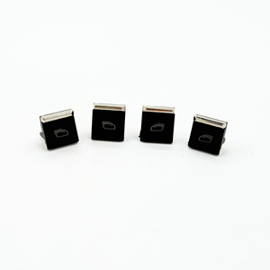 Nouvel ensemble de 4 boutons de commande de fenêtre en plastique POM 7PP959858R pour Cayenne et Panamera, côté conducteur - Product Image 2