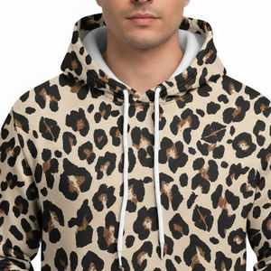 Sweat à capuche pour homme de qualité supérieure, design personnalisé, nouvelle arrivée 2026, vêtements décontractés, léger, sweat à capuche léopard pour homme - Product Image 4