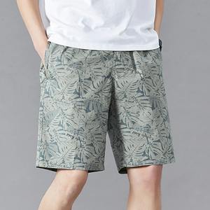 Para hombres, pantalones cortos con estampado de moda de calidad, pantalones cortos informales de playa Hawaiana para hombres, deportes al aire libre, cintura elástica, pantalones de gran tamaño - Product Image 5