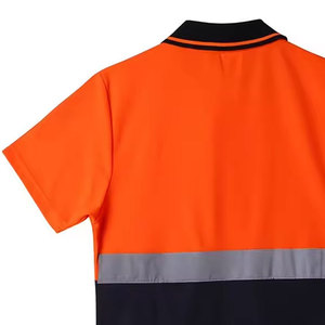 เสื้อโปโลปลอดภัยสไตล์ใหม่เสื้อโปโลแบบสะท้อนแสงเสื้อโปโลปลอดภัยออกแบบโลโก้ของคุณเอง - Product Image 6