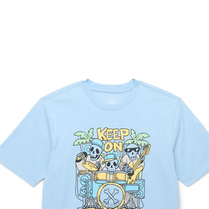 T-shirt à col rond unisexe Nouveau design Vêtements décontractés 100% coton Summer Wear Vente en gros Sublimation T-shirts pour hommes - Product Image 4