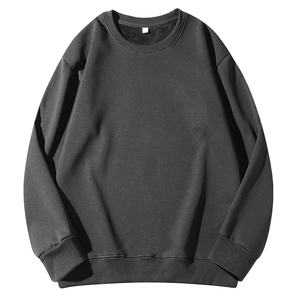Nouveautés Sweatshirts décontractés pour hommes Couleur unie Gym Fitness Vêtements d'extérieur avec logo personnalisé Teint uni pour l'hiver Options de taille - Product Image 4