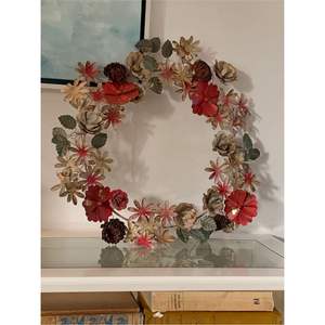 Ensemble de porte-bougie mural décoratif saisonnier rustique, guirlande florale pour fond de scène de mariage, guirlande de Noël, festival de printemps, couronne de porte - Product Image 6