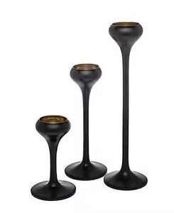 Manufacturer's New <b>Antique</b> <b>Brass</b> Taper <b>Candlestick</b> Holder Set for Home Christmas & Easter/Birthday Decorations - Product Image 4