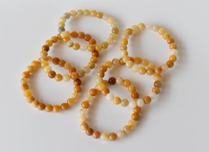 Wholesale High Quality Yellow Aventurine Natural Healing Crystal 8mm <b>Beaded</b> <b>Bracelet</b> for Meditation Tibetan Buddhism Jewelry - Product Image 1