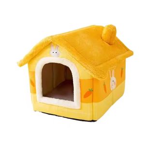 Venta al por mayor súper grande suave algodón Floral colchón casa para reptiles uso interior/exterior transpirable forma de semicírculo - Product Image 1