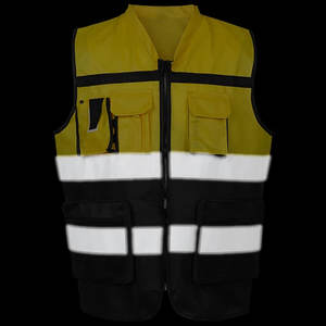 Chalecos de Alta Visibilidad para Hombre con Diseños Modernos, Logotipo/Color Personalizado, Transpirables, Cómodos, de la Mejor Calidad, Antiarrugas - Product Image 4