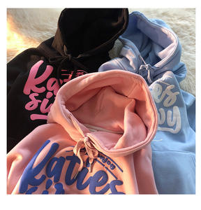 Lanwo Unisex Cozy Baggy Hoodie Custom 3D para Puff Print Solid Graphic Foam Winter Season Washed Techniques Hombres con capucha Digital - Product Image 1