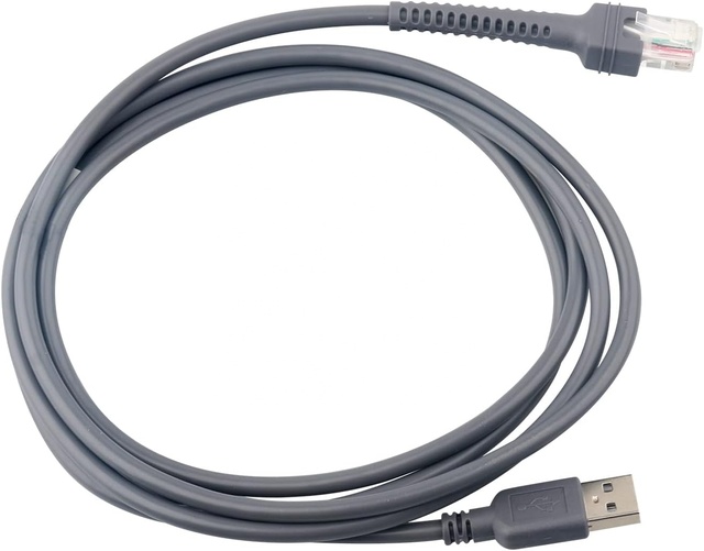 SYONG Barcode Scanner USB Cord RJ45 Cable for LS9203i S2208 LS3008 LS9208 DS4208 DS6878 Symbol Zebra for Motorola Barcode Reader