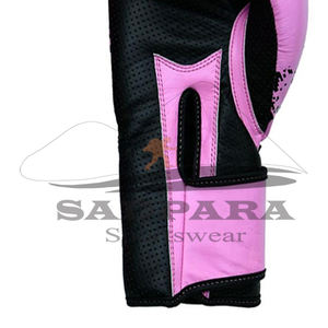 Cómodos guantes de boxeo de cuero PU con logotipo personalizado Entrenamiento profesional Equipo DE LUCHA Artes marciales Fabricante al por mayor - Product Image 3
