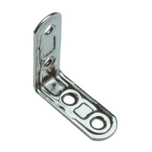 Plaque d'angle en inox 4 trous Art.164in 30x30 mm - Product Image 1