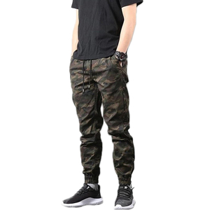Pantalones de chándal de gimnasio informales altos unisex, nuevo diseño personalizado, característica antiarrugas, Pantalones rectos de lana de invierno de punto de algodón OEM - Product Image 1