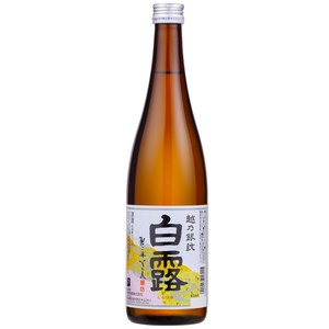 Saké Koshino Ginmon Shiratsuyu Futsu 15% ABV Sec Bouteille de 720 ml À boire froid ou chaud - Product Image 1