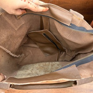 Bolso grande de cuero de vaca con estampado de animales y pelo de moda de fabricante al por mayor, bolso de hombro de cuero genuino para mujer - Product Image 6