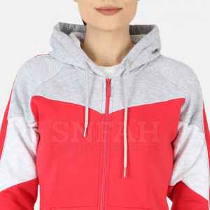 Conjunto Deportivo de 2 Piezas para Mujer, con Capucha, Transpirable, con Logotipo Personalizado, para Fitness, Jogging, Casual, Deportivo, con Patrón Sólido, para Deportes de Invierno - Product Image 6
