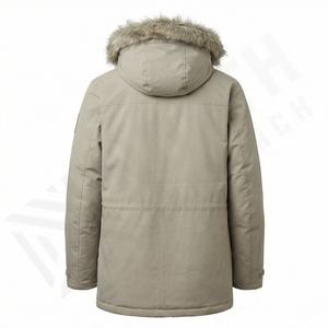 Nouvelle veste parka classique à capuche pour homme confortable 2025, parka personnalisable de qualité supérieure - Product Image 2