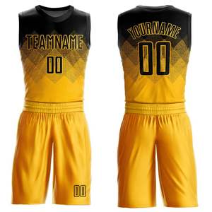 Uniformes de basket-ball pour hommes et garçons Maillot de basket-ball de haute qualité Broderie Sublimation Sportswear Service OEM - Product Image 4